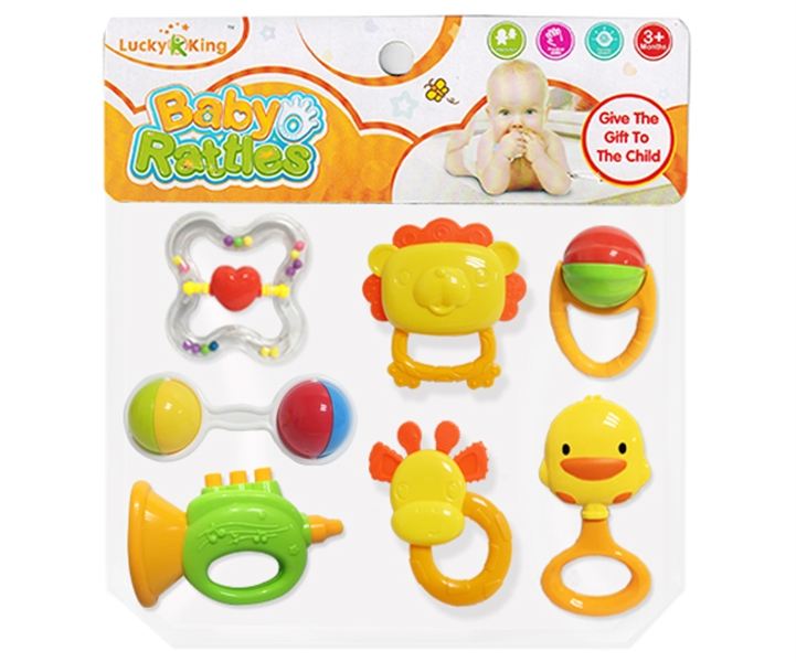 BABY RATTLE 7PCS - HP1123404
