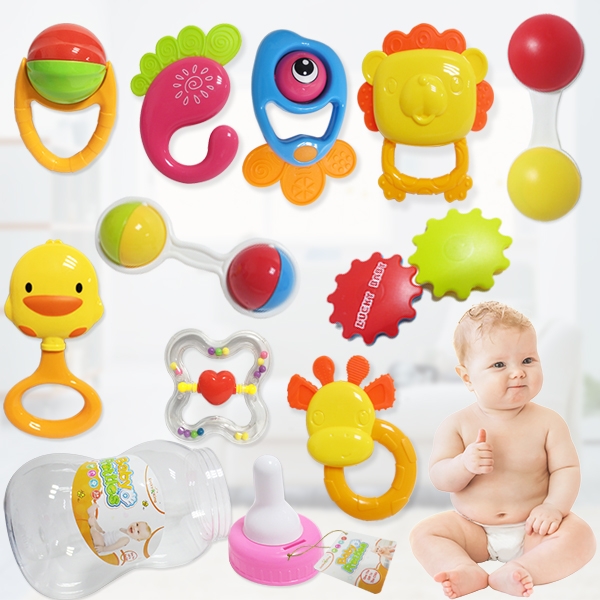 BABY RATTLE 10PCS - HP1123412