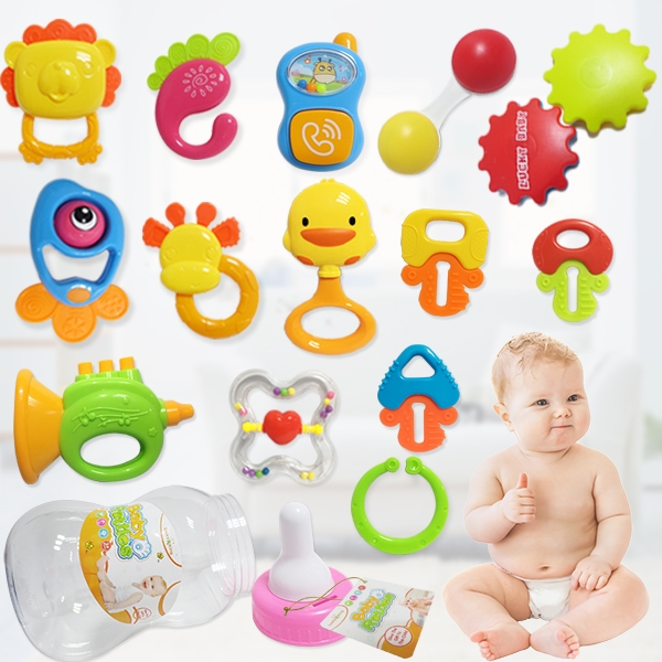 BABY RATTLE 14PCS - HP1123415