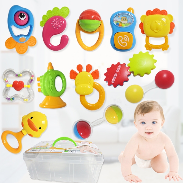 BABY RATTLE 12PCS - HP1123417