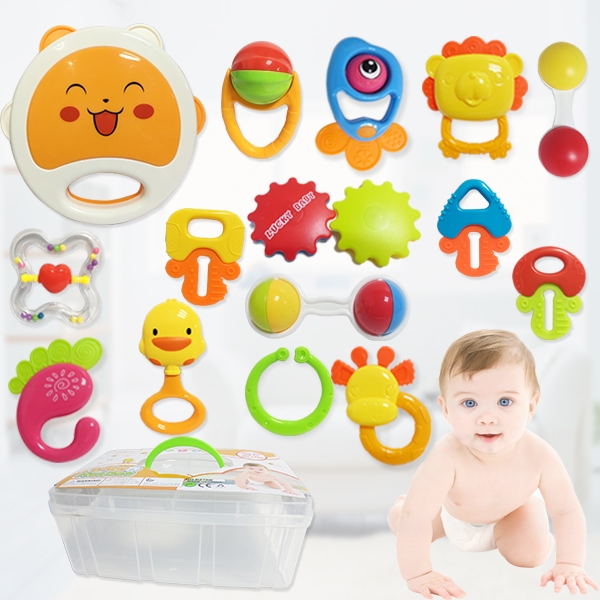 BABY RATTLE 15PCS - HP1123418