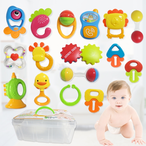 BABY RATTLE 16PCS - HP1123420