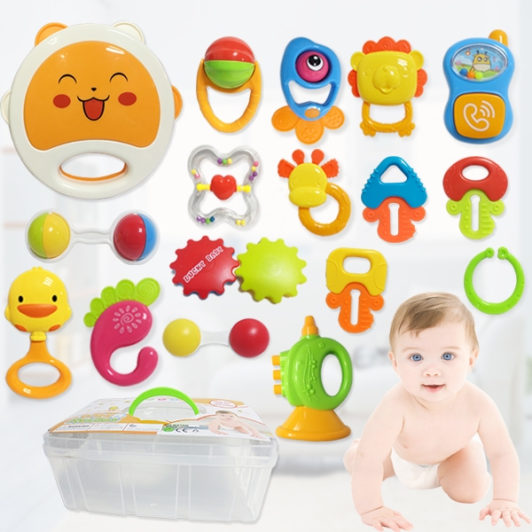 BABY RATTLE 17PCS - HP1123421