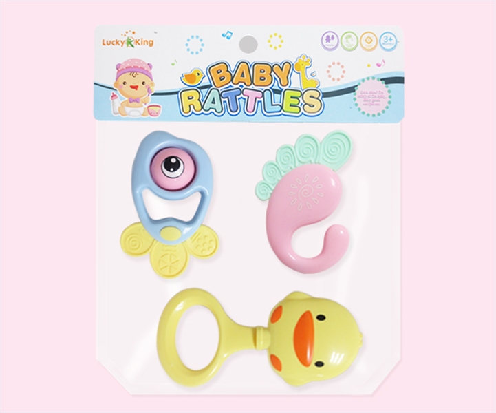 BABY RATTLE 3PCS - HP1123425