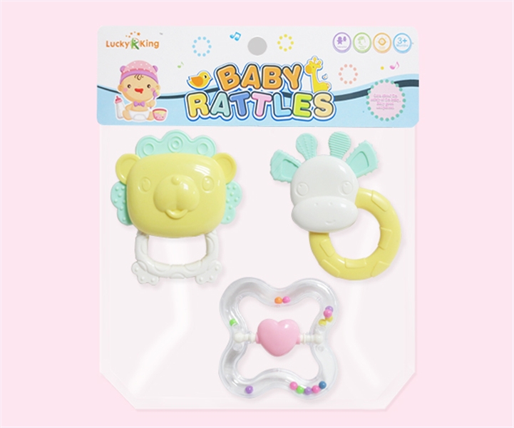 BABY RATTLE 3PCS - HP1123426