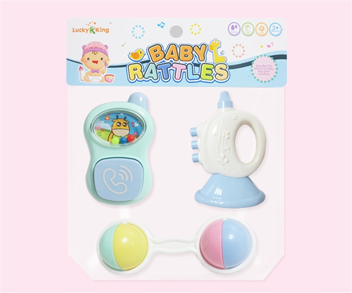 BABY RATTLE 3PCS - HP1123427