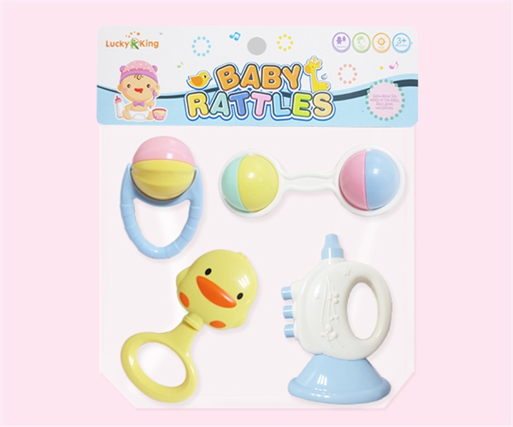 BABY RATTLE 4PCS - HP1123431