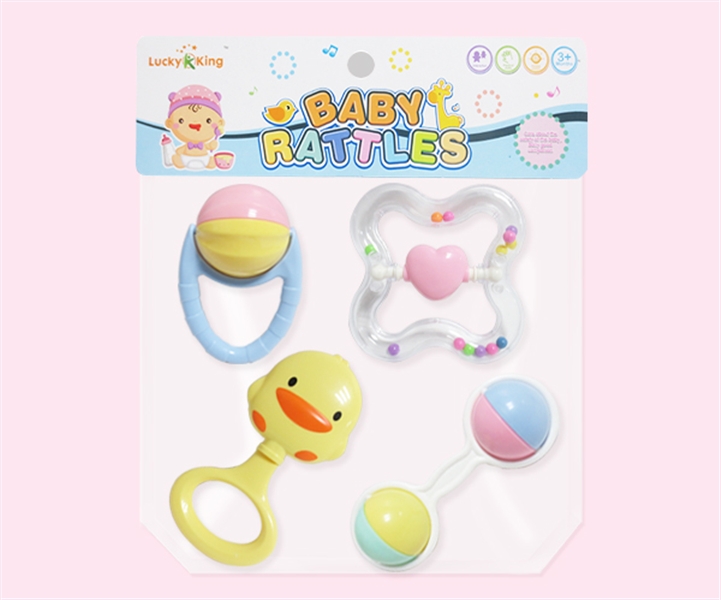 BABY RATTLE 4PCS - HP1123432
