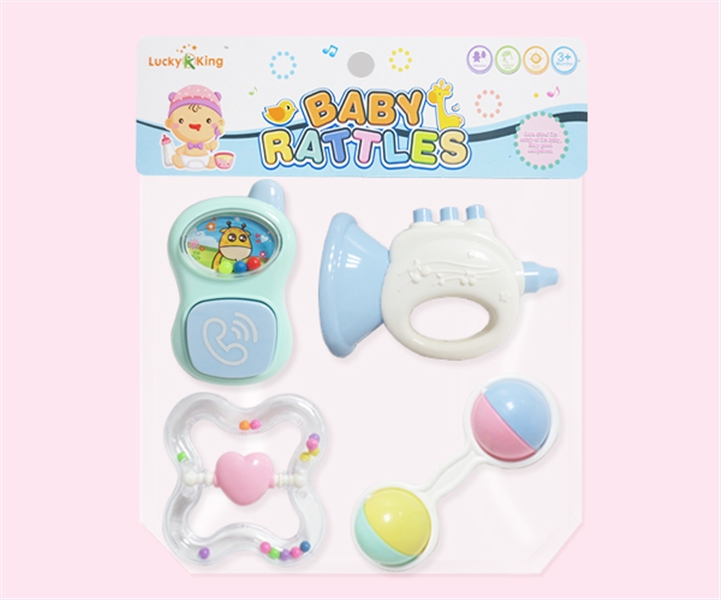 BABY RATTLE 4PCS - HP1123433