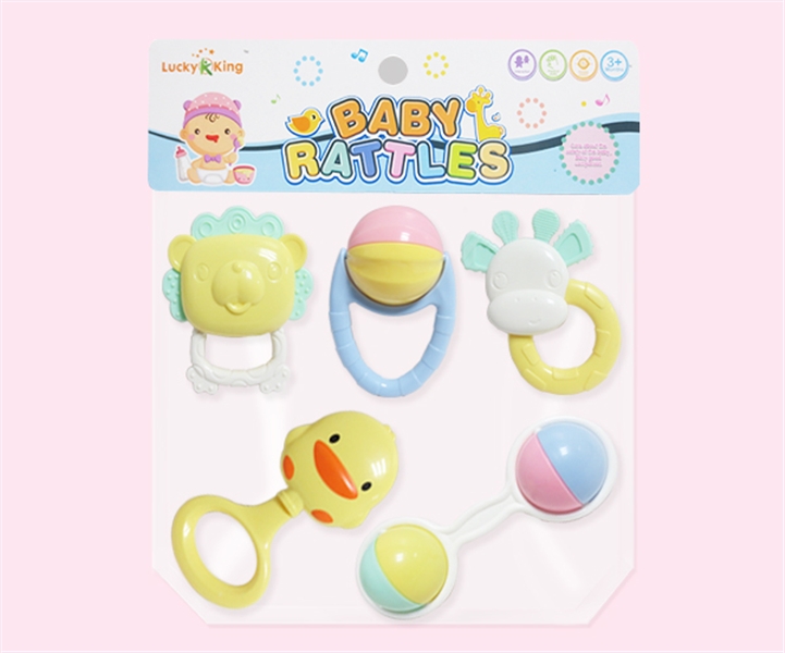 BABY RATTLE 5PCS - HP1123437