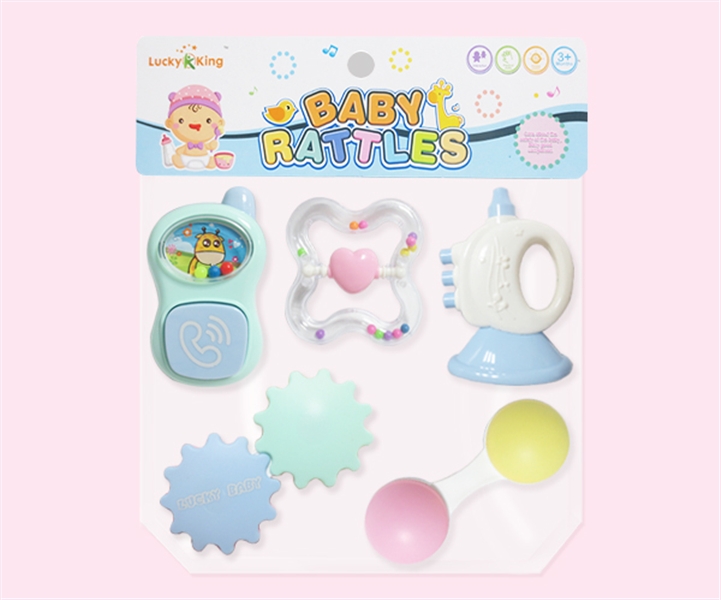 BABY RATTLE 5PCS - HP1123439