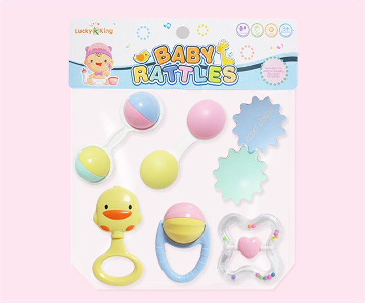 BABY RATTLE 6PCS - HP1123441