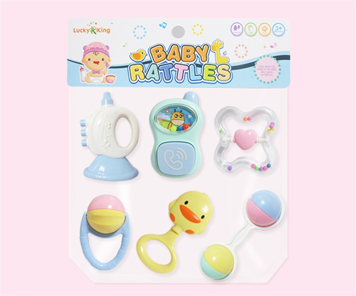 BABY RATTLE 6PCS - HP1123443