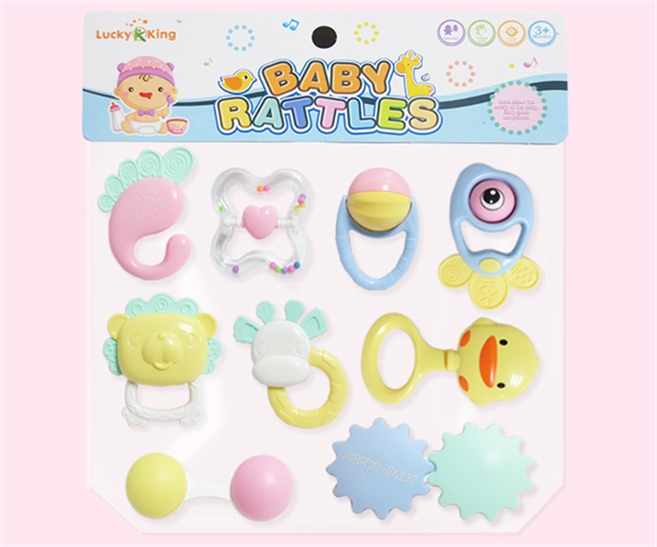 BABY RATTLE 9PCS - HP1123445