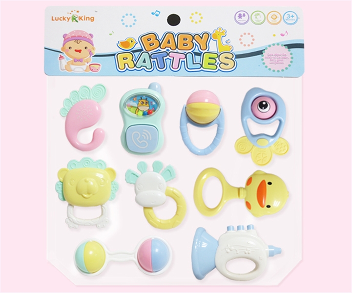 BABY RATTLE 9PCS - HP1123446