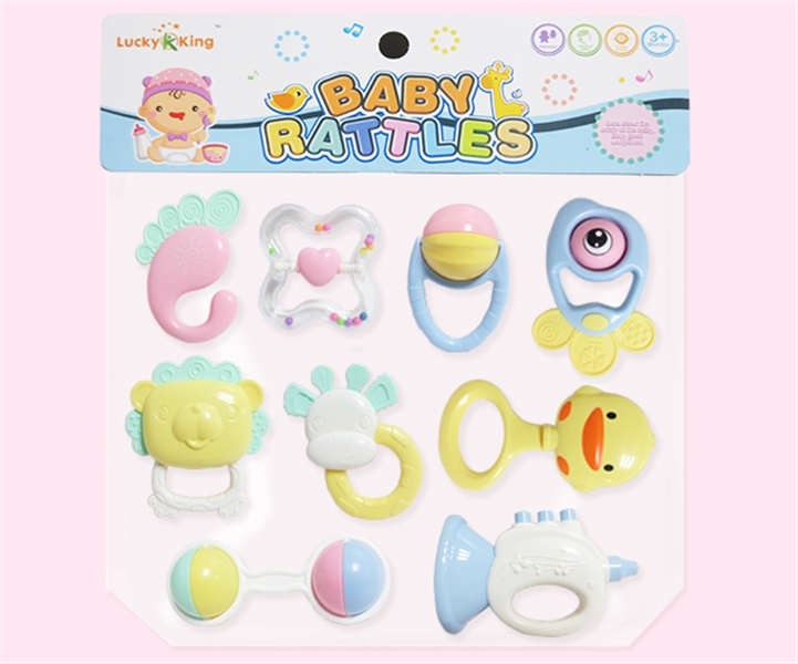 BABY RATTLE 9PCS - HP1123447