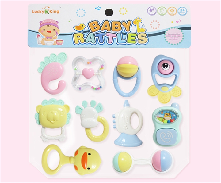 BABY RATTLE 10PCS - HP1123448