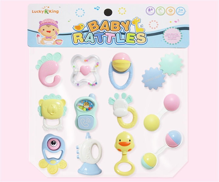 BABY RATTLE 12PCS - HP1123451