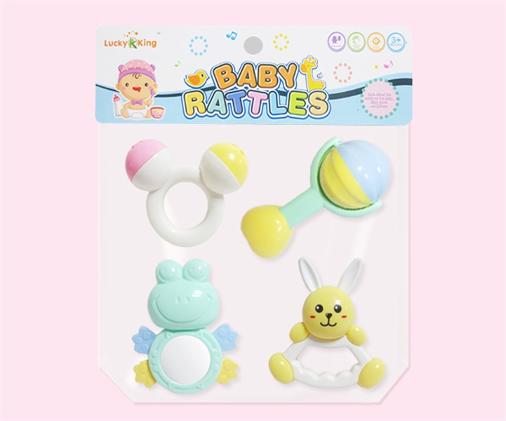 BABY RATTLE 4PCS - HP1123453