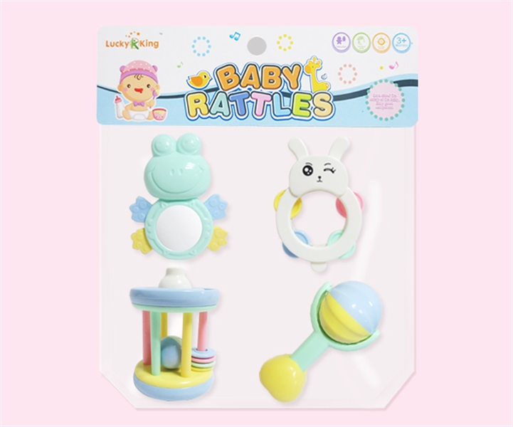 BABY RATTLE 4PCS - HP1123455