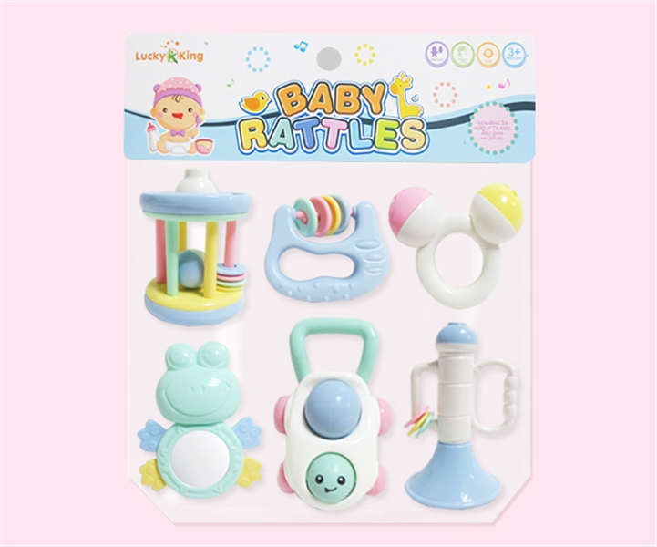 BABY RATTLE 6PCS - HP1123459