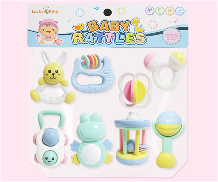 BABY RATTLE 8PCS - HP1123461