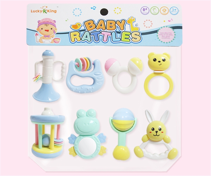 BABY RATTLE 8PCS - HP1123464