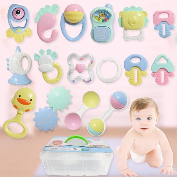 BABY RATTLE 16PCS - HP1123470