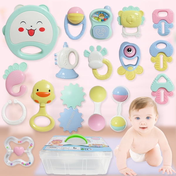 BABY RATTLE 17PCS - HP1123471