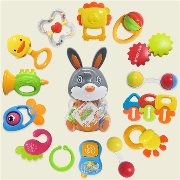 BABY RATTLE 16PCS - HP1123485