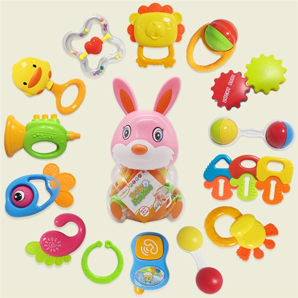 BABY RATTLE 16PCS - HP1123487