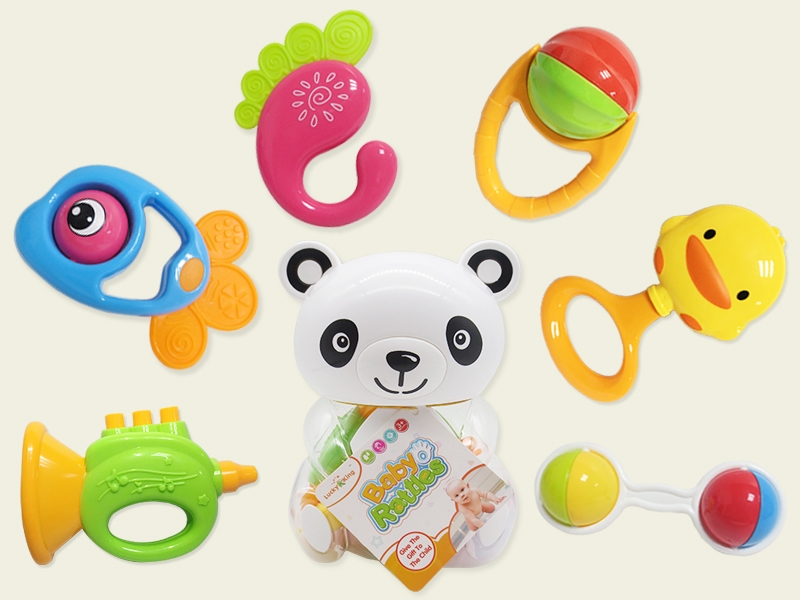 BABY RATTLE 6PCS - HP1123488