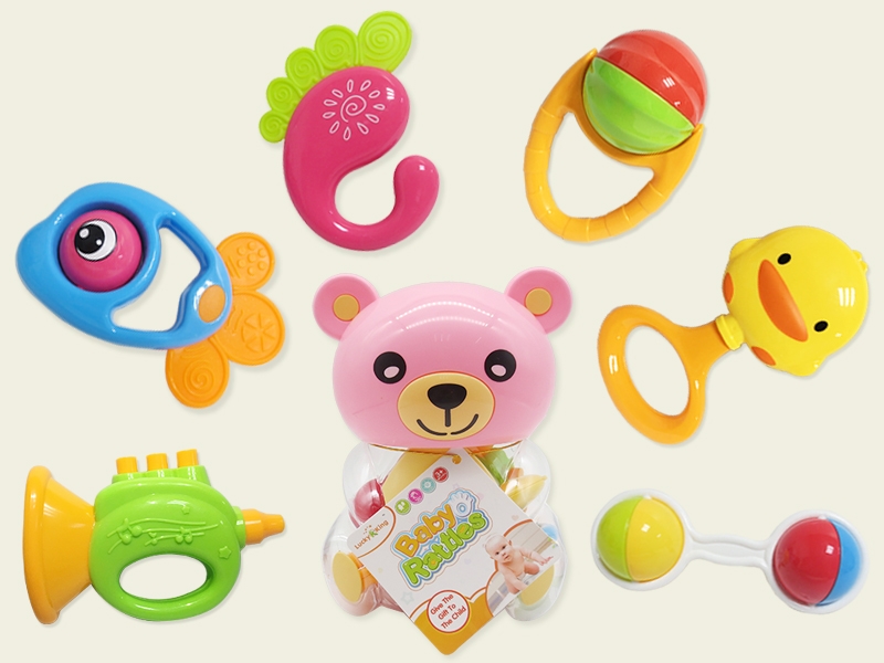 BABY RATTLE 6PCS - HP1123492
