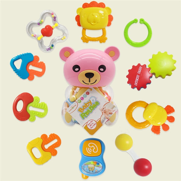 BABY RATTLE 10PCS - HP1123493