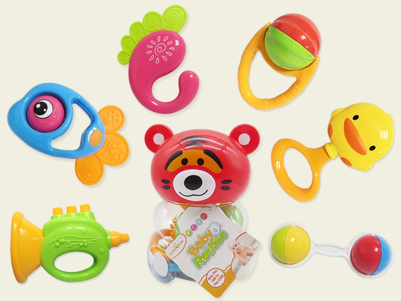 BABY RATTLE 6PCS - HP1123494