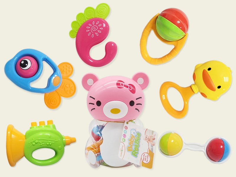 BABY RATTLE 6PCS - HP1123496