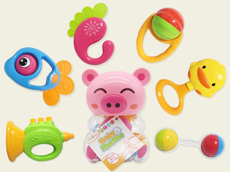 BABY RATTLE 6PCS - HP1123498