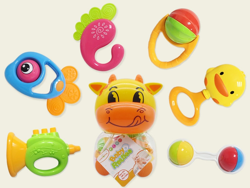 BABY RATTLE 6PCS - HP1123500