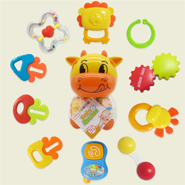 BABY RATTLE 10PCS - HP1123501