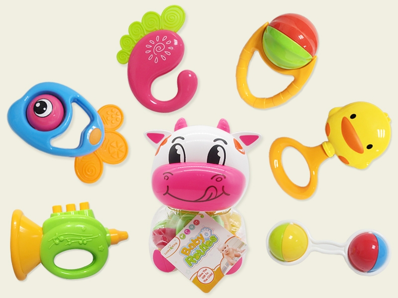 BABY RATTLE 6PCS - HP1123502