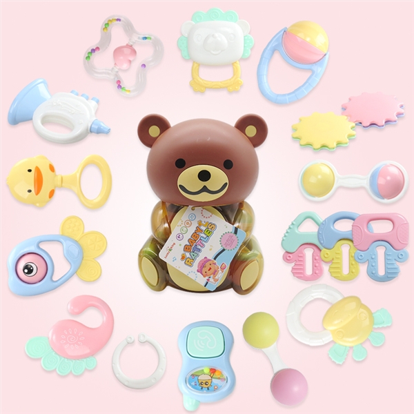 BABY RATTLE 16PCS - HP1123507