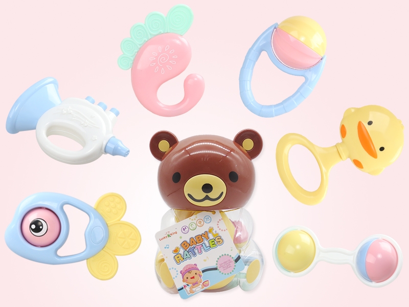 BABY RATTLE 6PCS - HP1123522