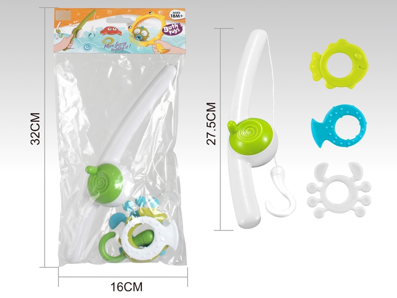 BATH TOYS W/FISHING SET - HP1123544