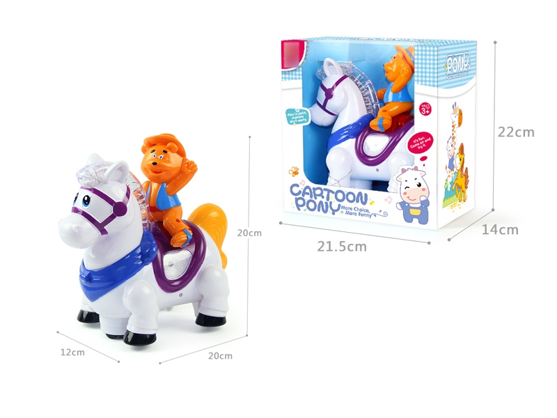 B/O BUMP AND GO HORSE W/LIGHT & MUSIC - HP1123569
