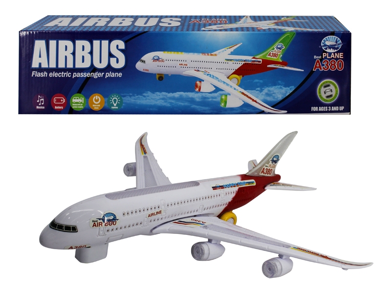 B/O BUMP AND GO PLANE W/LIGHT & MUSIC,RED/BLUE - HP1123577