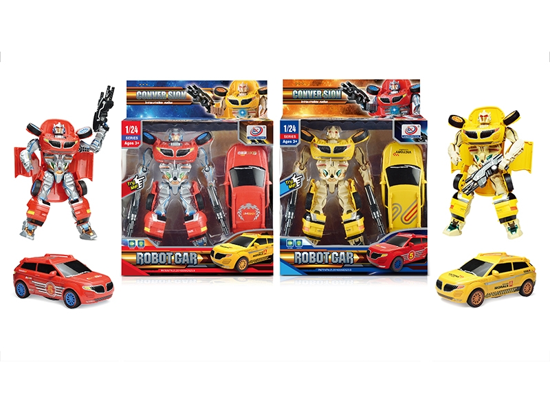 TRANSFORMATIVE CAR  RED/YELLOW - HP1123592