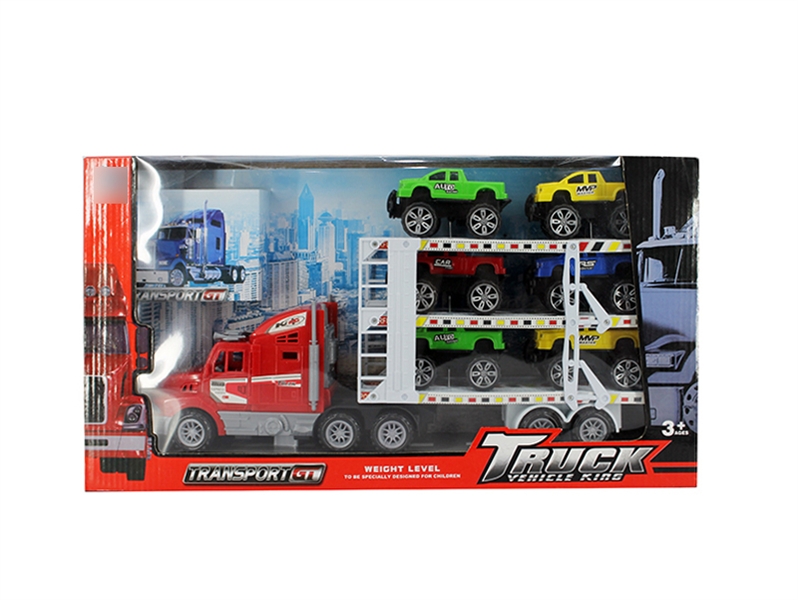 FRCITION TRUCK W/6 CARS - HP1123602