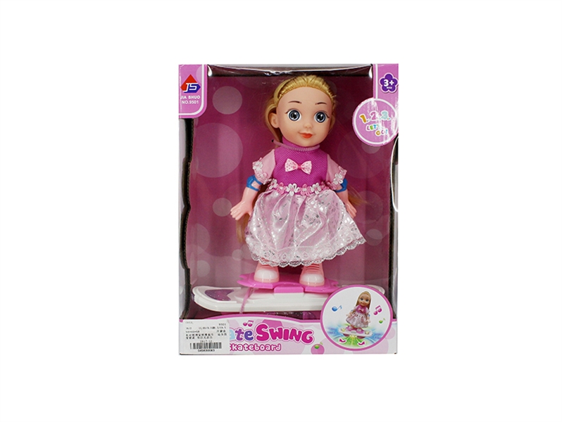 B/O SWING SCOOTE W/DOLL & LIGHT & MUSIC - HP1123727