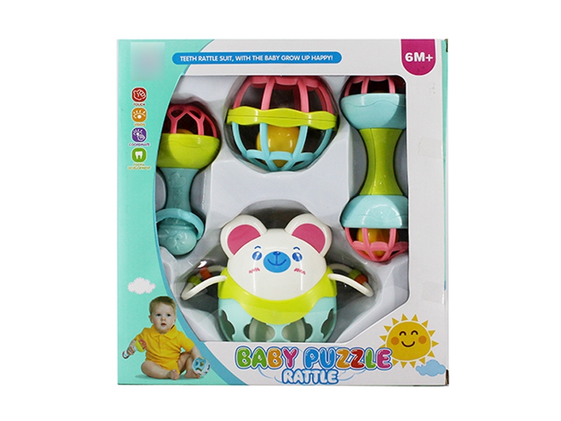 BABY RATTLE 4PCS - HP1123732