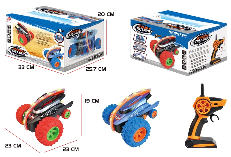 4 FUNCTION R/C CAR W/LIGHT,INCLUDED BATTERY, BLACK/BLUE - HP1123791